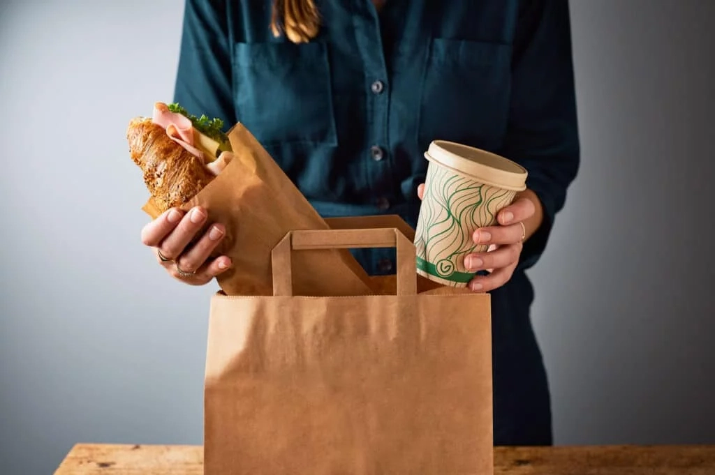Recycled Paper for Healthier Lunches